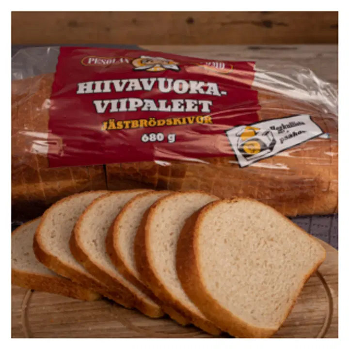 Pesolan leipomo 680g Hiivavuokaviipaleet