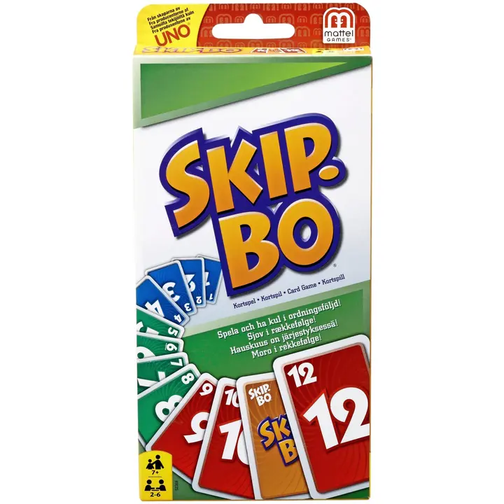 SKIPBO pelikortit