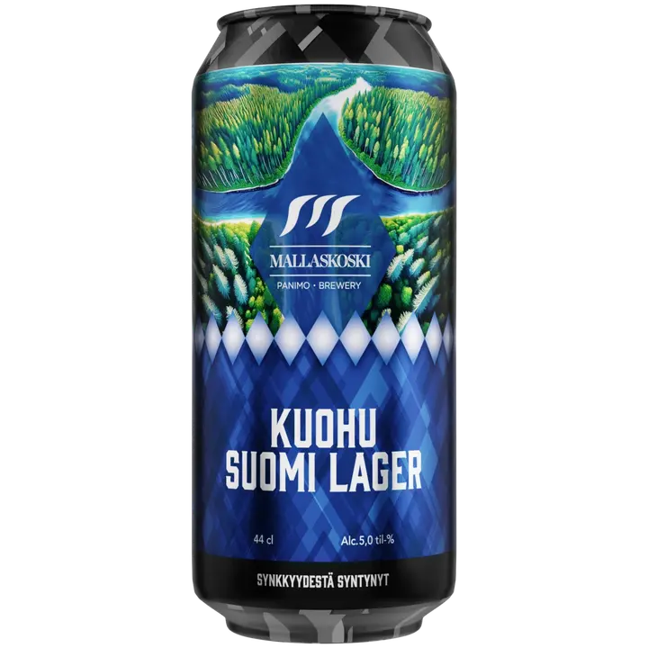 Mallaskoski Kuohu Suomi Lager 5,0 til-% 44cl