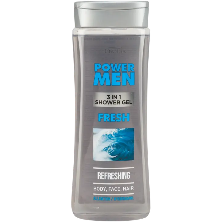 Joanna Power Men 3 in 1 suihkugeeli fresh 300ml