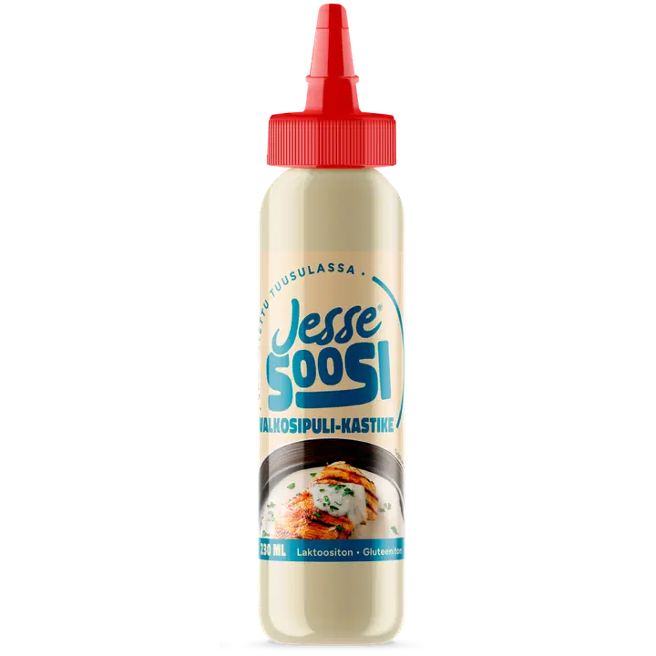Jesse valkosipulikastike 230 ml