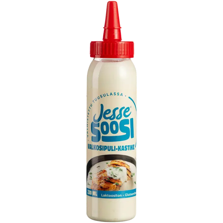 Jesse valkosipulikastike 230 ml