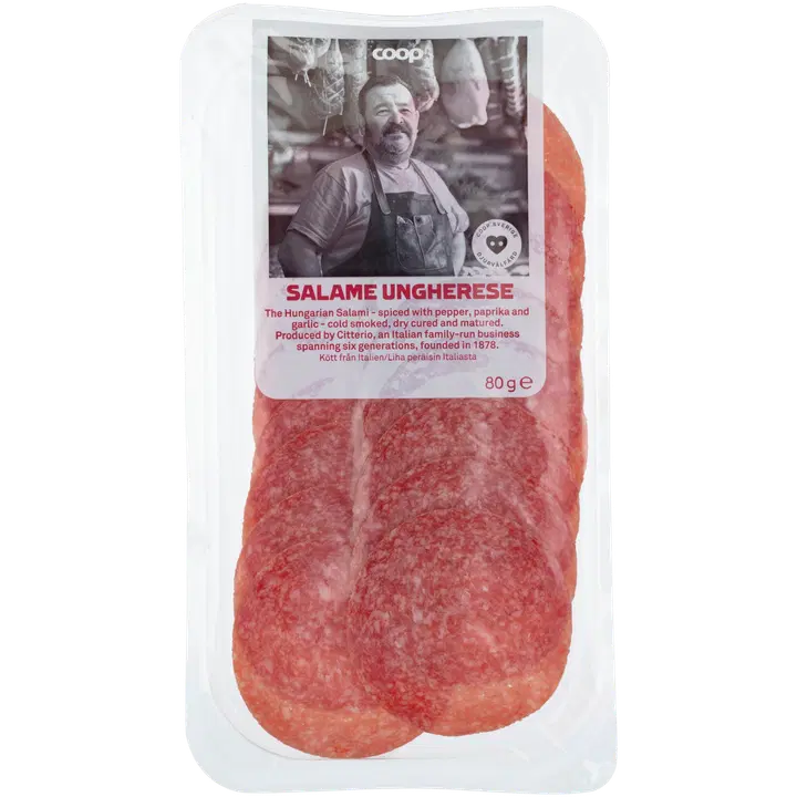 Coop Salame Ungherese ilmakuivattu salami 80 g