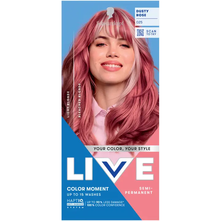 Schwarzkopf LIVE UB 025 Dusty Rose