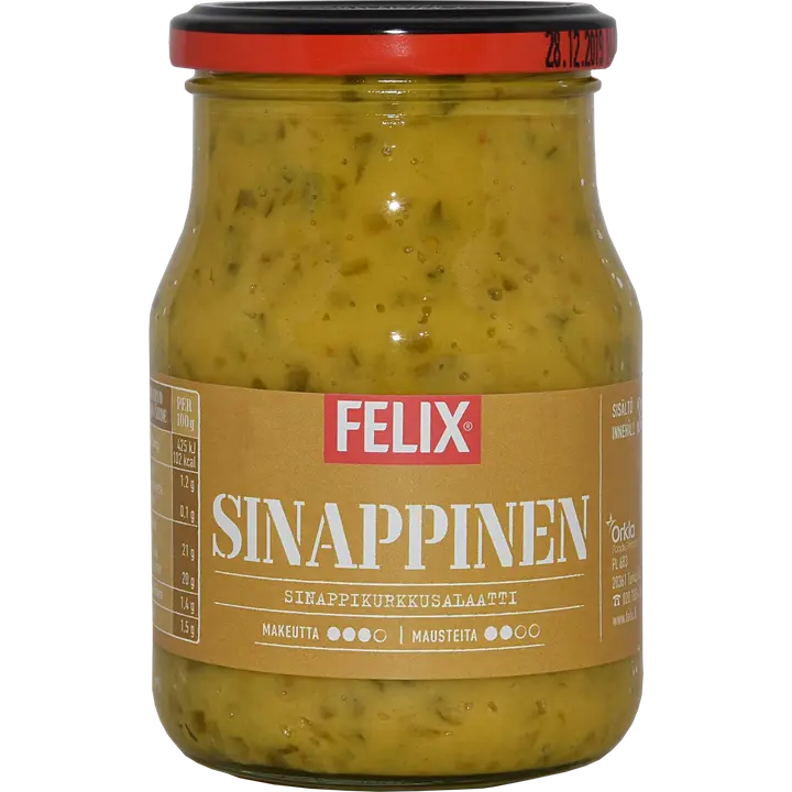 Felix sinappikurkkusalaatti 390g