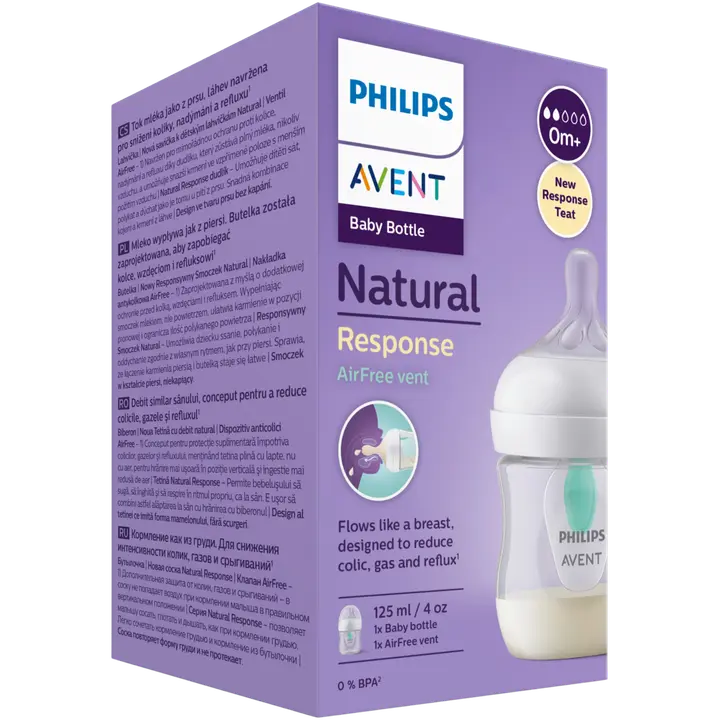 Philips Avent Natural Response Airfree SCY670/01 tuttipullo 125 ml