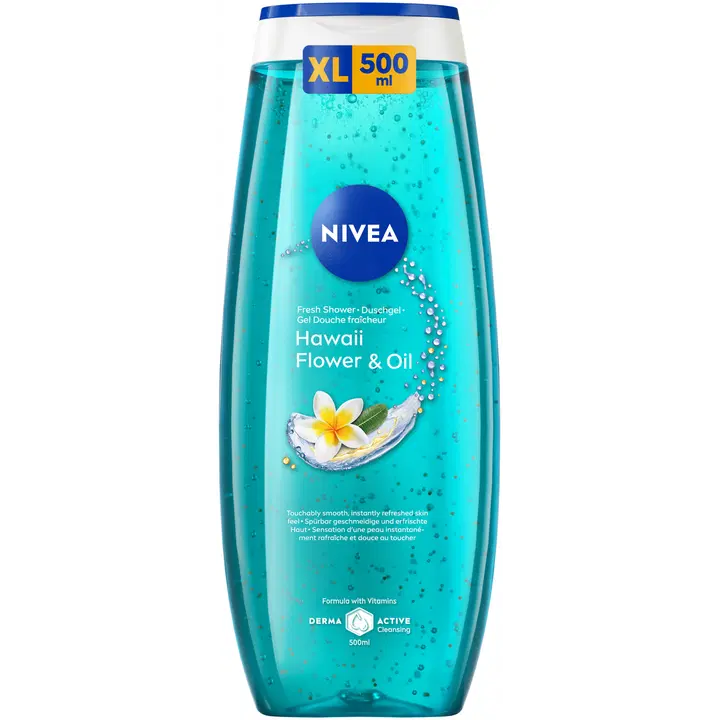 NIVEA 500ml Hawaii&Flower Oil suihkugeeli