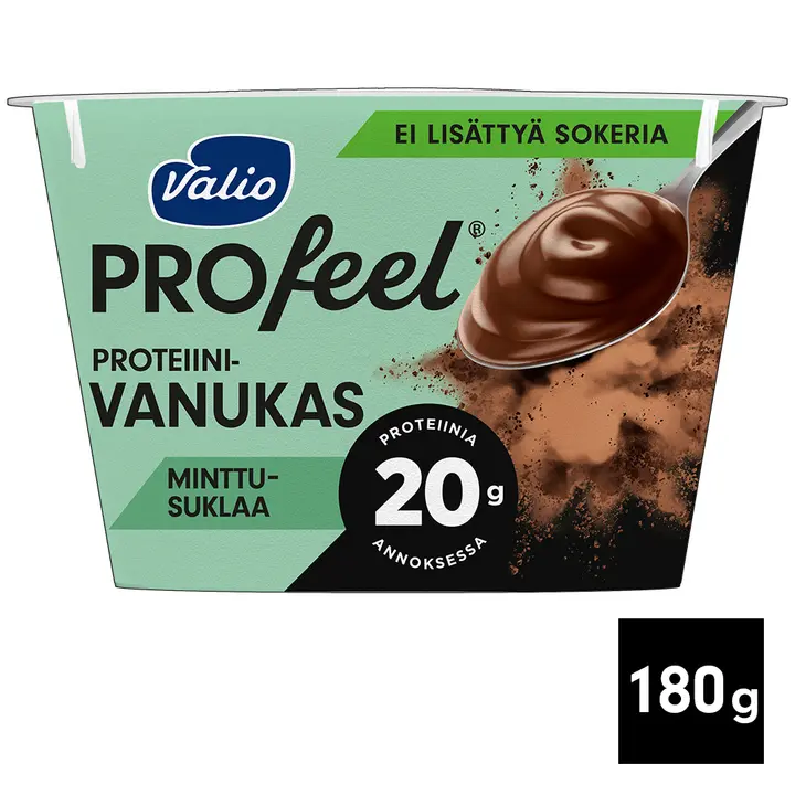 Valio PROfeel® proteiinivanukas 180 g minttusuklaa laktoositon