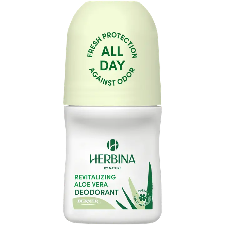 Herbina 50ml deodorantti roll-on Revitalizing Aloe Vera