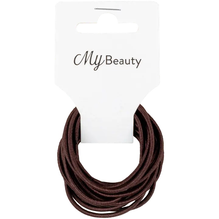 MY BEAUTY hiuslenkki ruskea ohut 15kpl