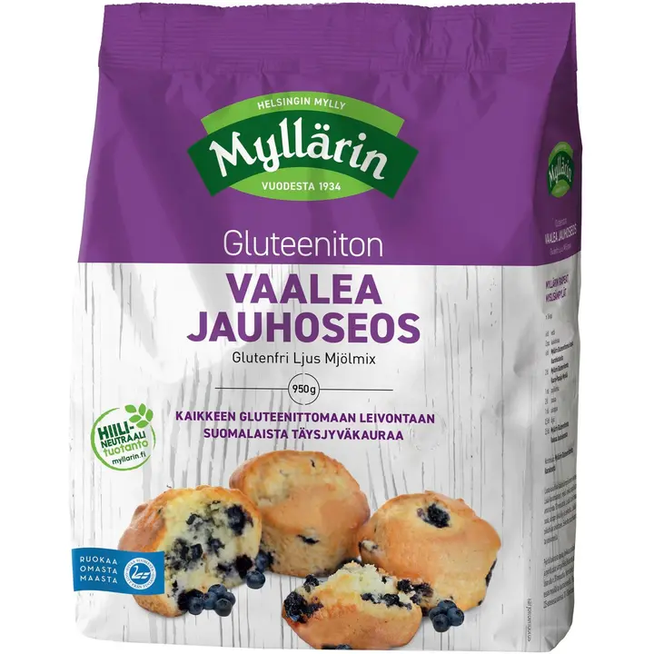 Myllärin Gluteeniton Vaalea Jauhoseos 950g