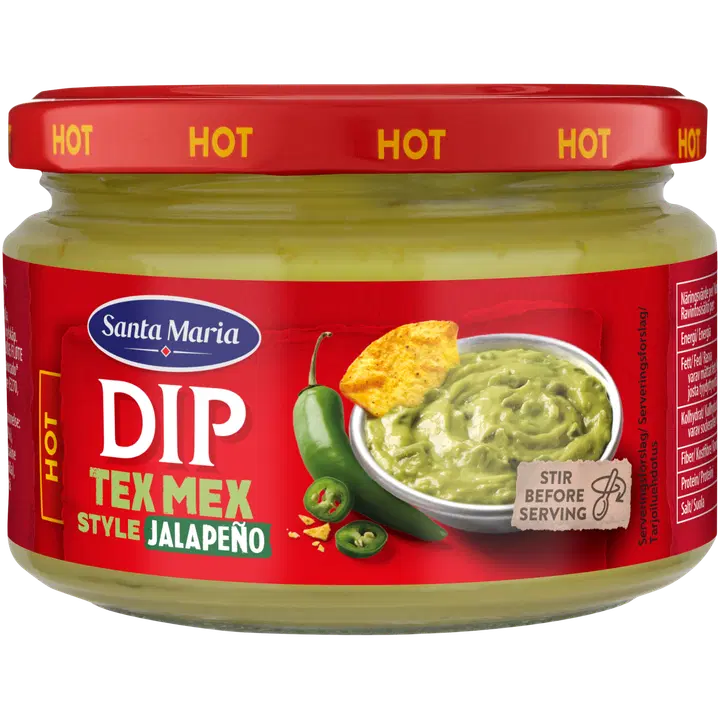 Santa maria tex mex stiilis jalapenomaitsega dipikaste 250g