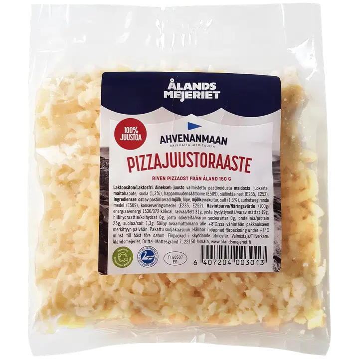 Ahvenanmaan Pizzajuustoraaste 150g