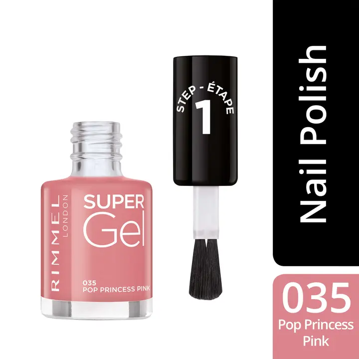 Rimmel Super Gel 035 Pop Princess Pink kynsilakka 12 ml
