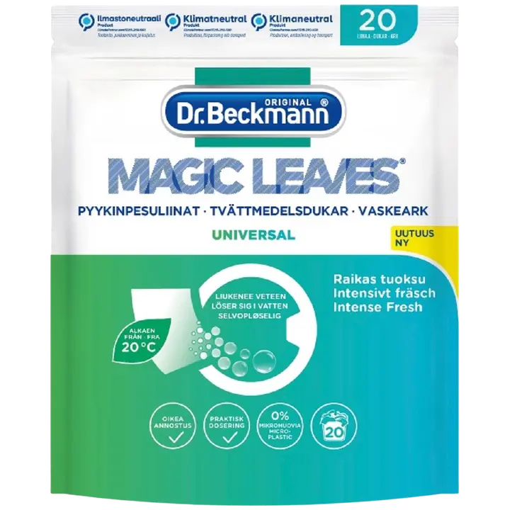 Dr. Beckmann Magic Leaves Pyykinpesuliinat Universal