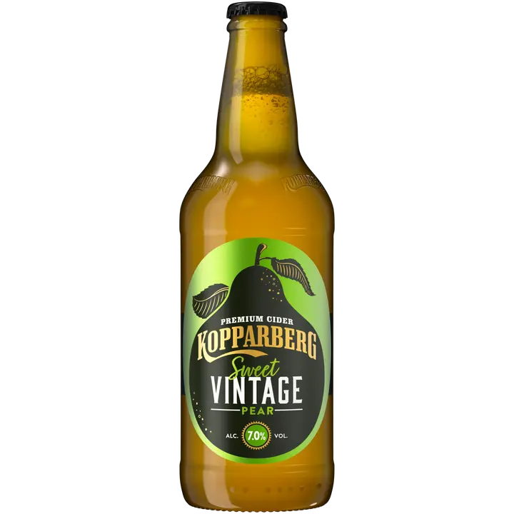 Premium Cider Kopparberg Vintage Pear 7,0 %, Päärynäsiideri pullo 50 cl