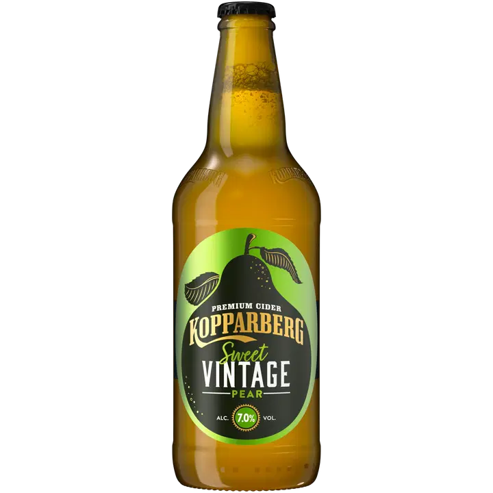 Premium Cider Kopparberg Vintage Pear 7,0 %, Päärynäsiideri pullo 50 cl