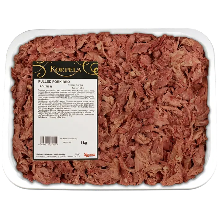 Route 55 Pulled pork BBQ 1kg