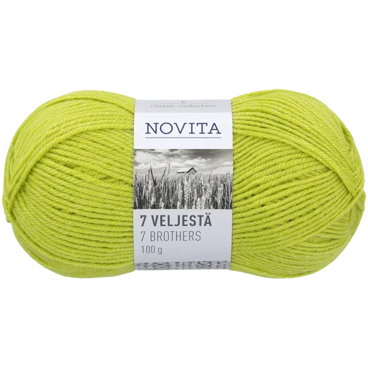 Novita lanka 7 Veljestä 100g 323