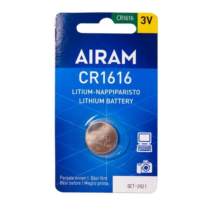 AIRAM LITIUMPARISTO CR1616 3V 1/BL