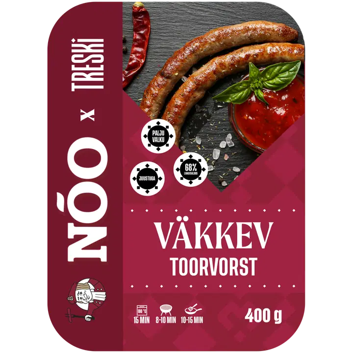 NÕO Treski Väkkev toorvorst 400g