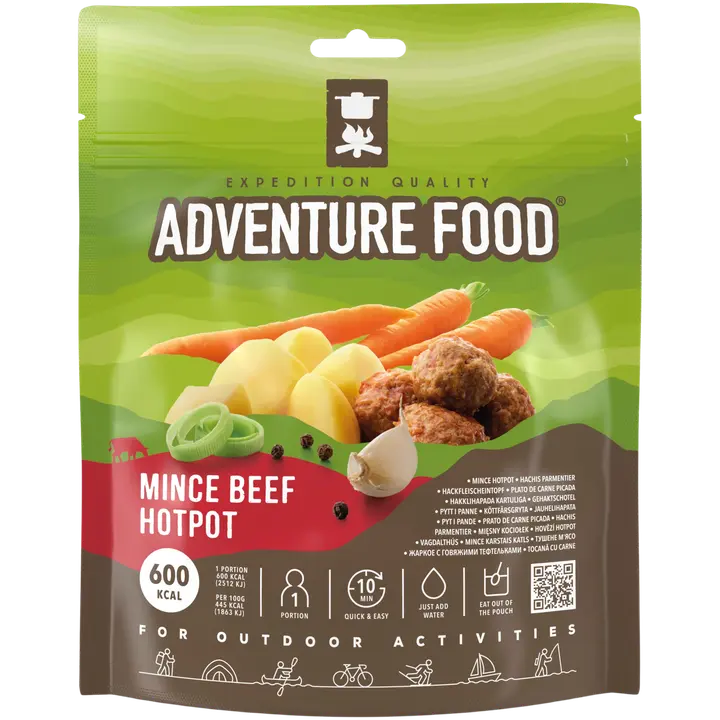 Adventure Food jauhelihapata, 600 kcal