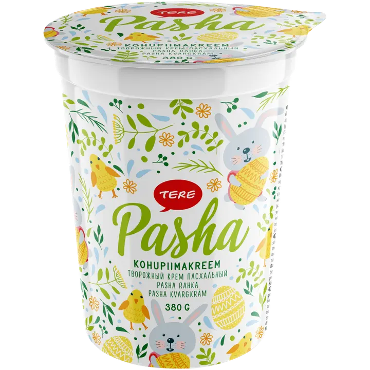 Tere Pasha kohupiimakreem, 380g