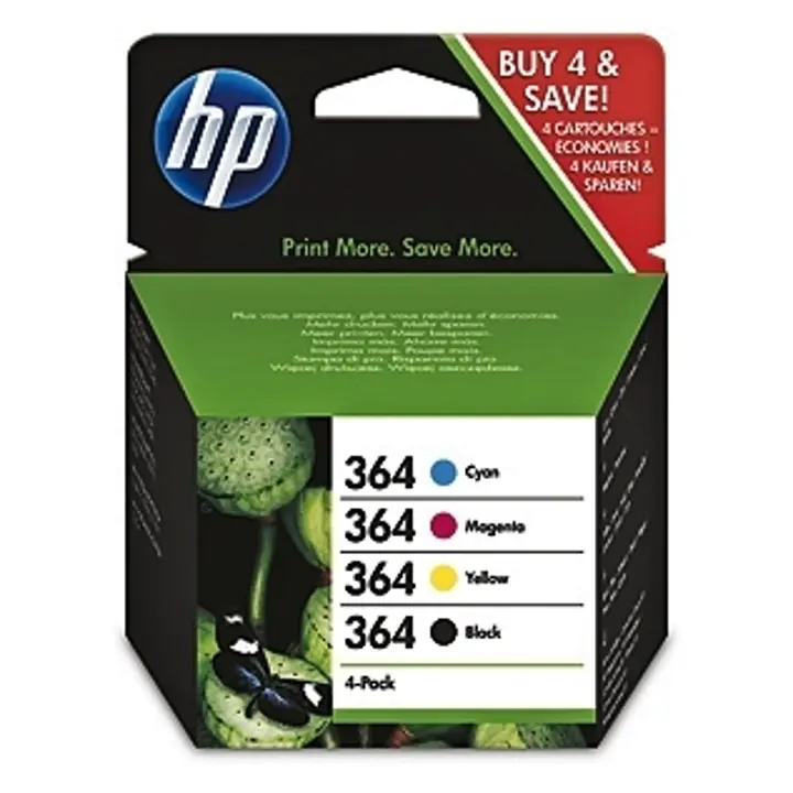 HP 364 4-väripakkaus