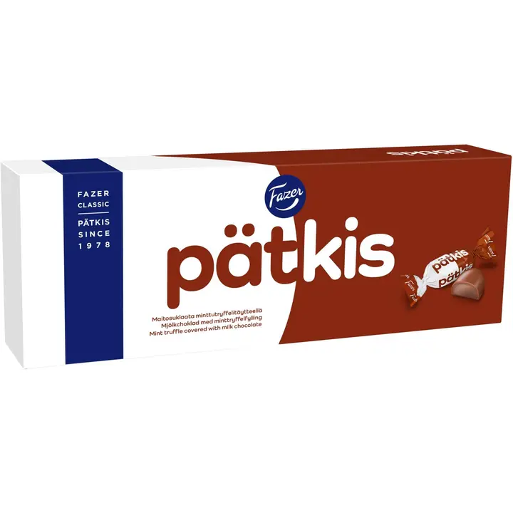 Fazer Pätkis minttutryffeli suklaakonvehti 320g