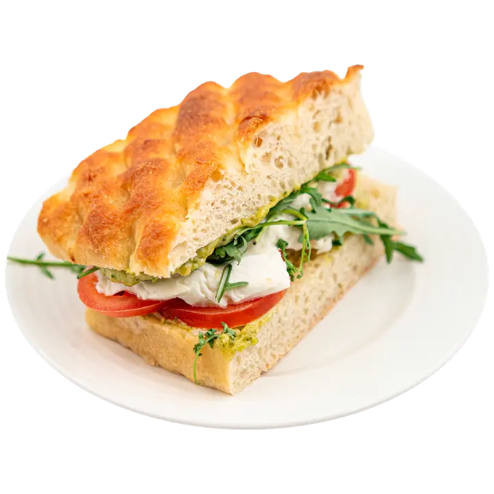 Mozzarella focaccia