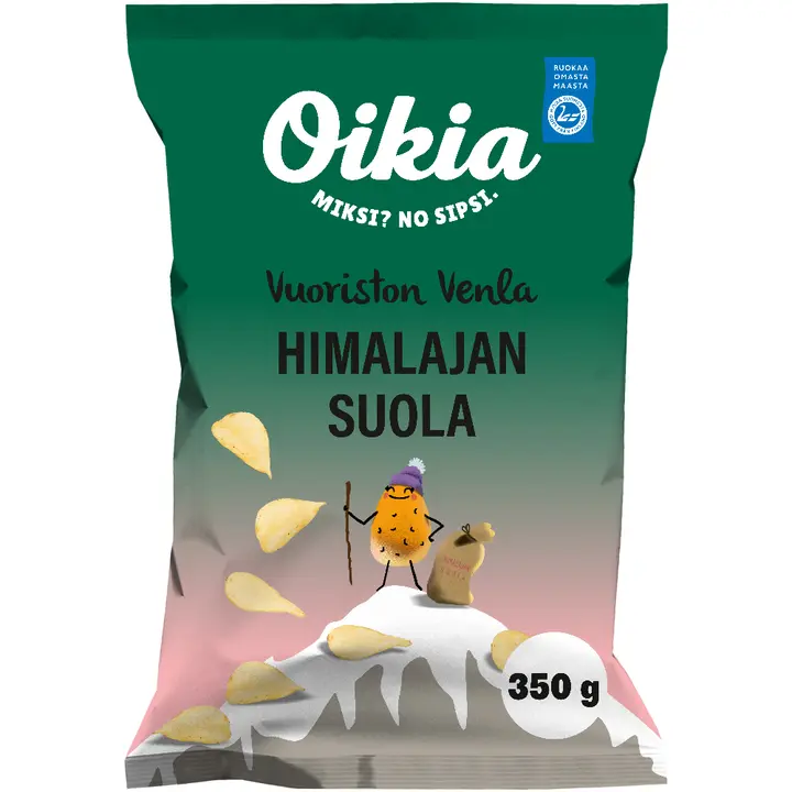 Oikia Vuoriston Venla Perunalastu 350g