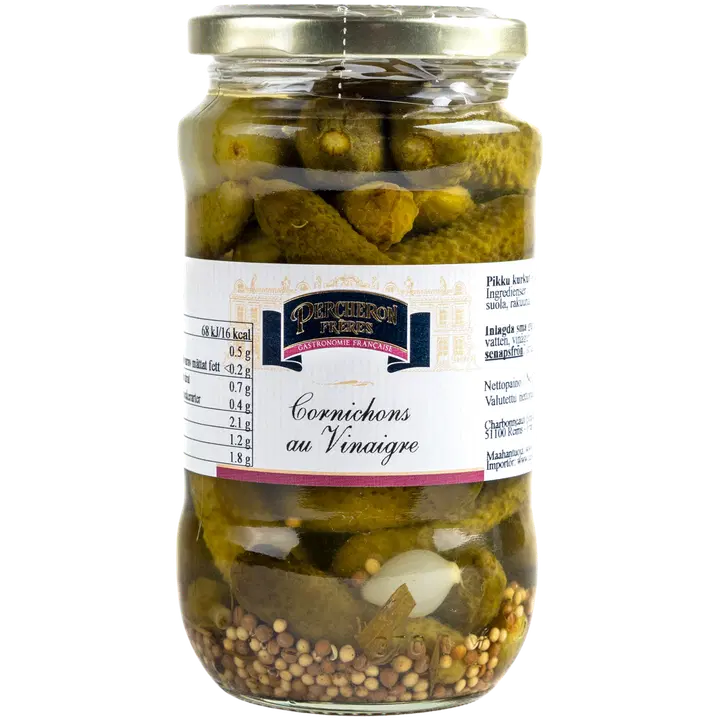 Cornichons – Pikku kurkut etikassa​