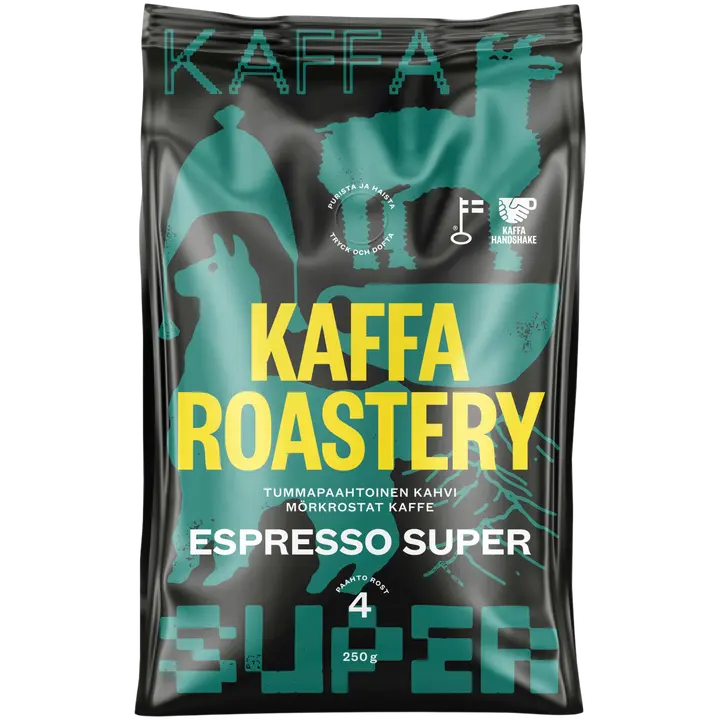 Kaffa Roastery Espresso Super kahvipapu 250g