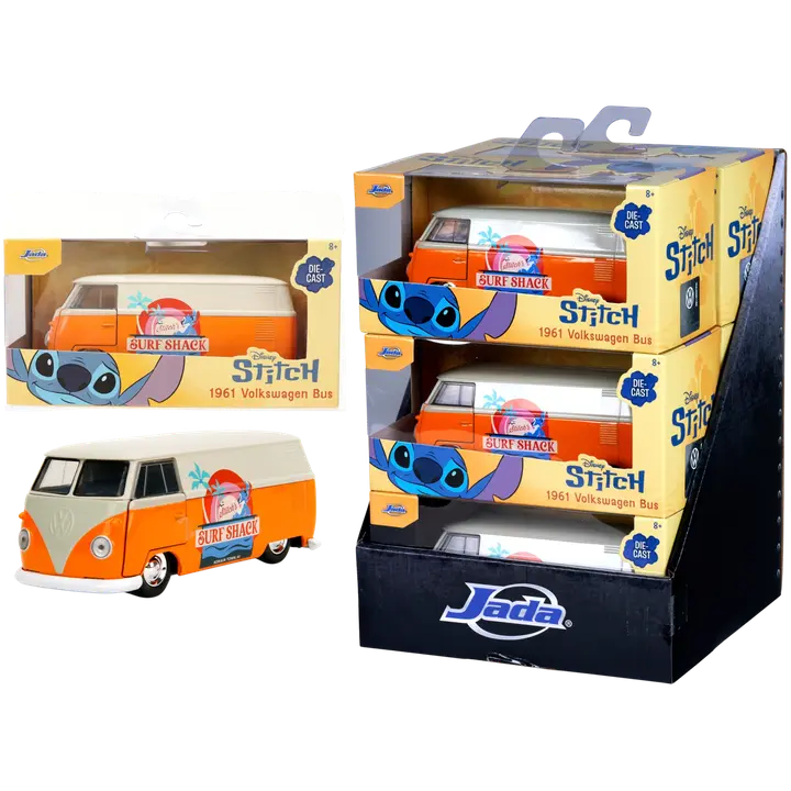 Stitch 1961 vw bussi 13,5 cm 1:32