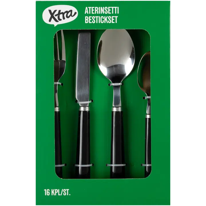 Xtra aterinsetti 16 kpl