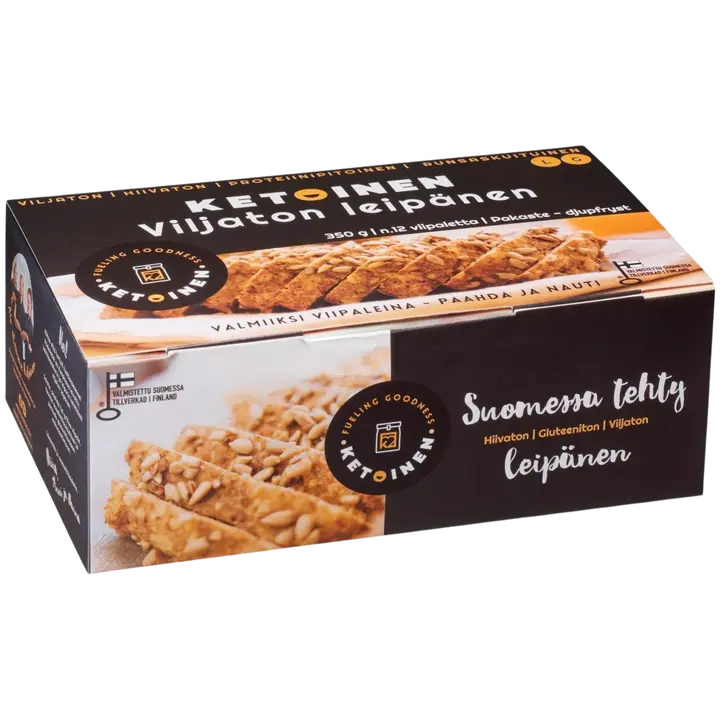 Ketoinen Viljaton leipänen 350g/350g