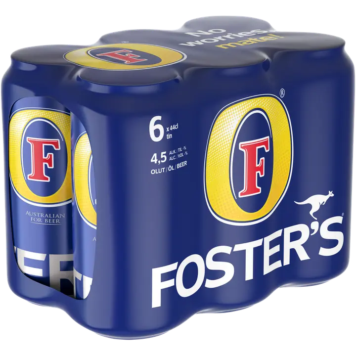 Foster’s 6 x foster's olut 4,5% 0,44 l