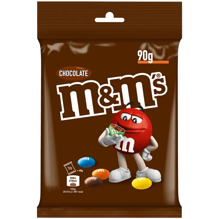 M&M`s šokolaadikommid 90 g