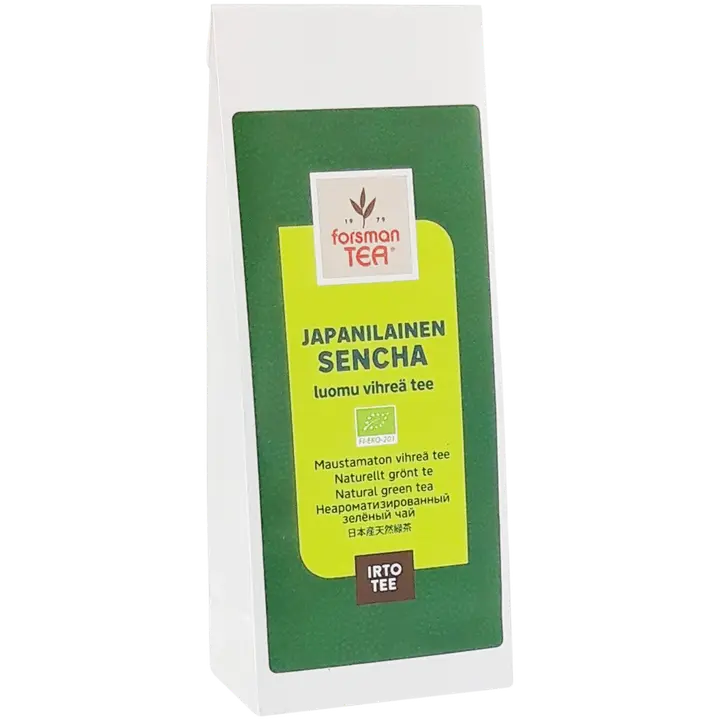 Forsman tea Japanilainen Sen Cha vihreä maustamaton luomu irtotee 60 g