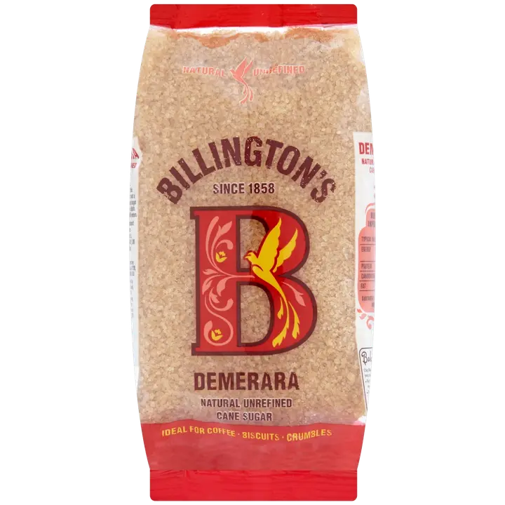 Billington's rafineerimata demerara suhkur 1000g