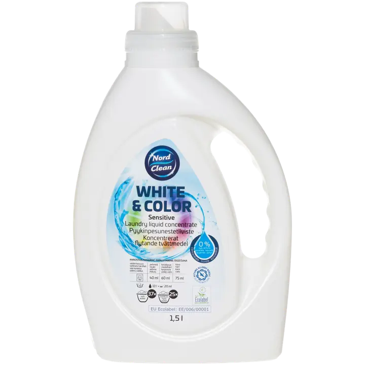 Pesugeel lõhnavaba white&color 1,5l