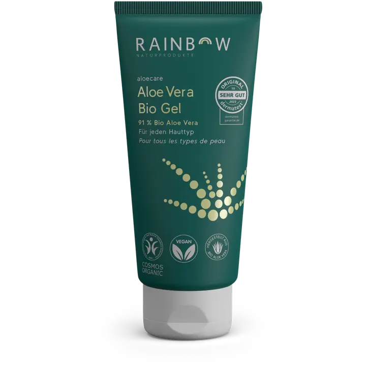 Rainbow Aloecare aloe vera õlivaba geel 91% aaloe 100ml