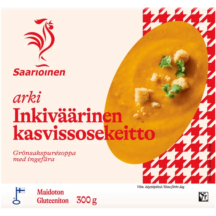 Saarioinen Inkiväärinen kasvissosekeitto 300g