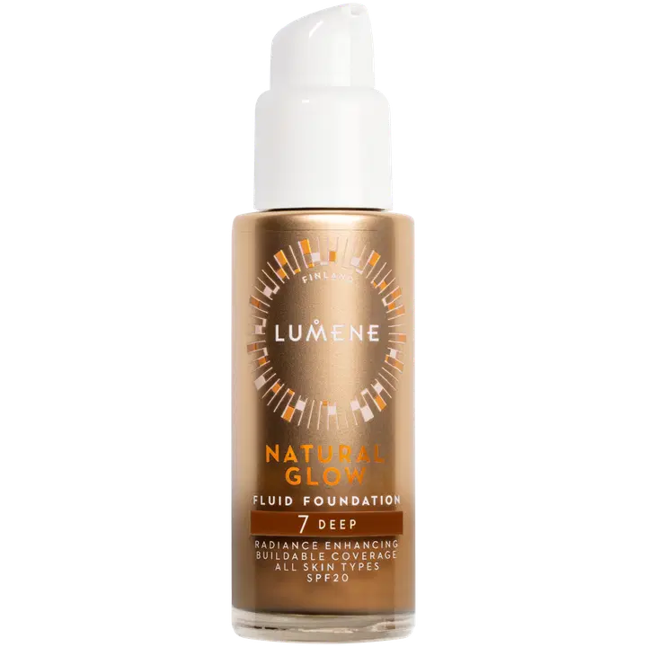 Lumene Natural Glow Heleyttävä meikkivoide SK20 7 Deep 30 ml