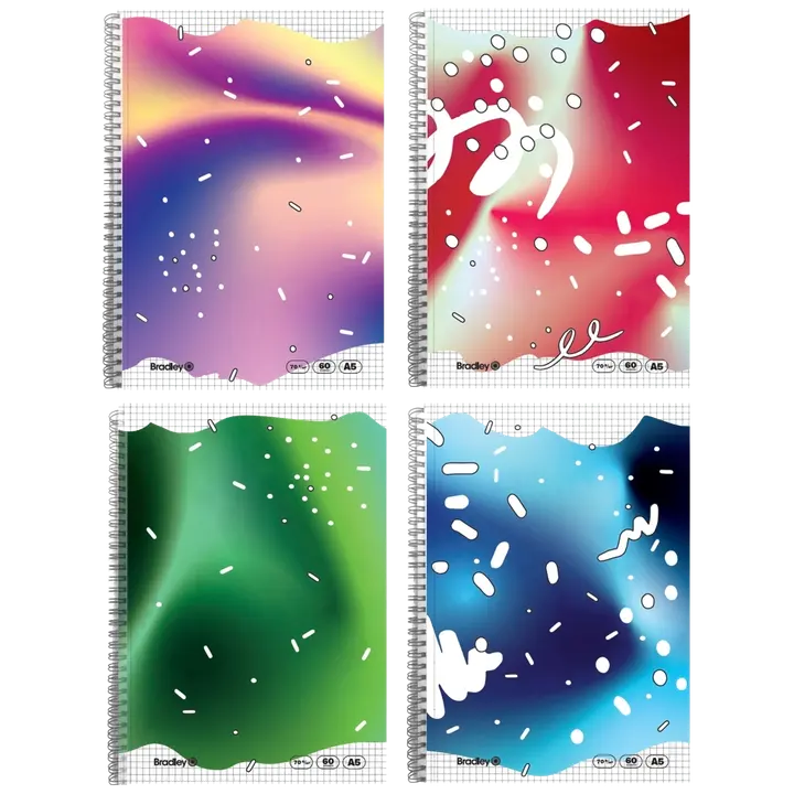 Spiraalkaustik a5/60 ruuduline 70 gsm