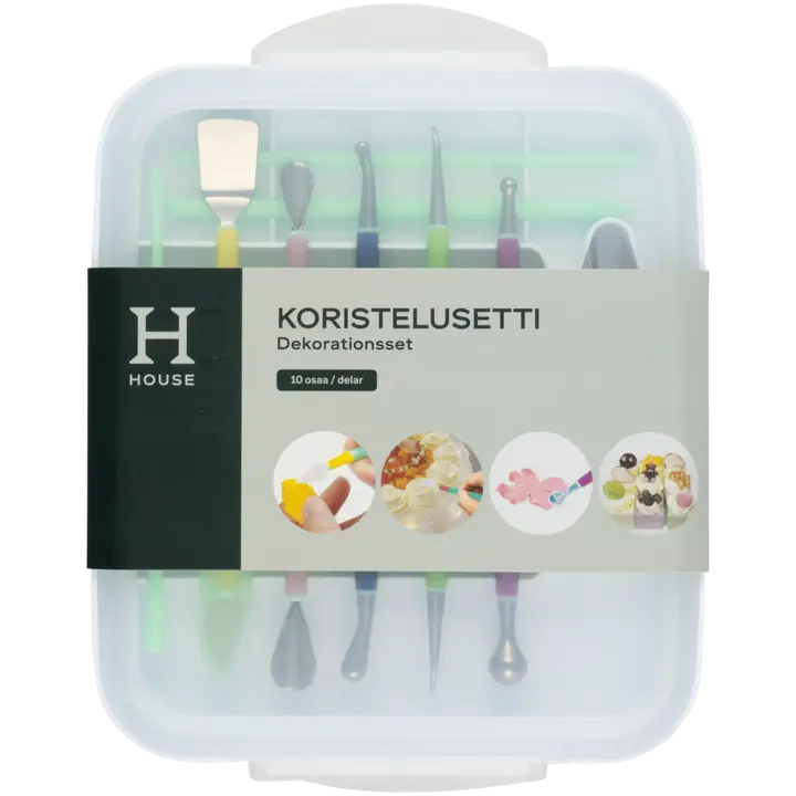 House koristelusetti 10 osaa