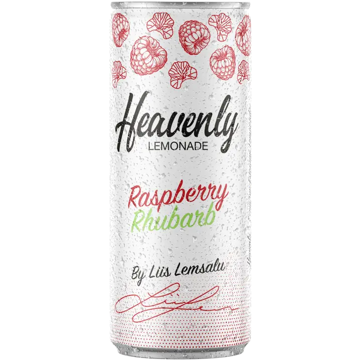 Heavenly vaarika-rabarberi limonaad 330ml