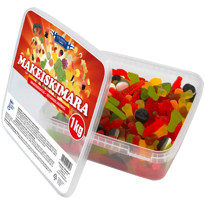 Finlandia Candy Makeiskimara 1kg makeissekoitus