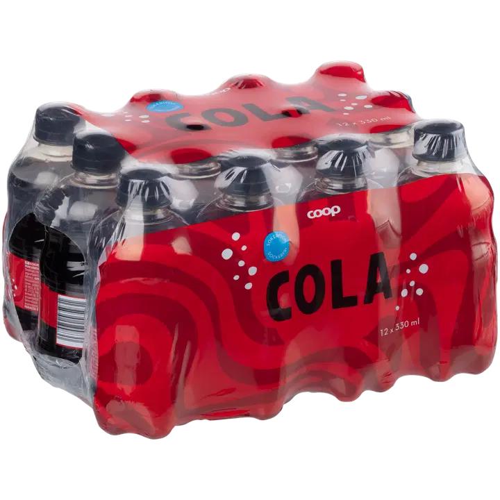 12 x Coop cola sokeriton virvoitusjuoma 0,33l