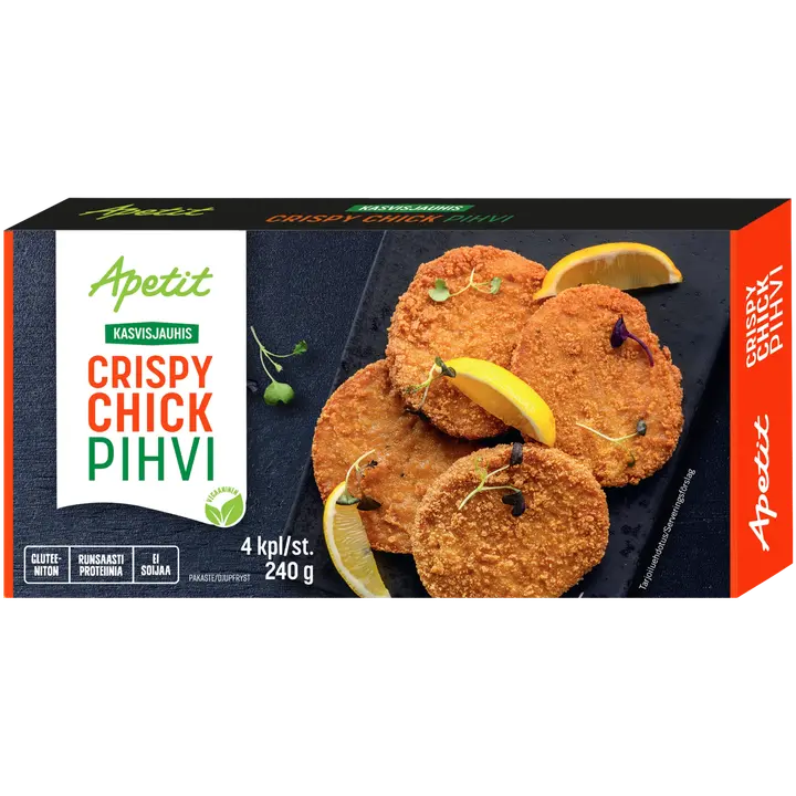 Apetit Kasvisjauhis Crispy Chick pihvi pakaste 240g